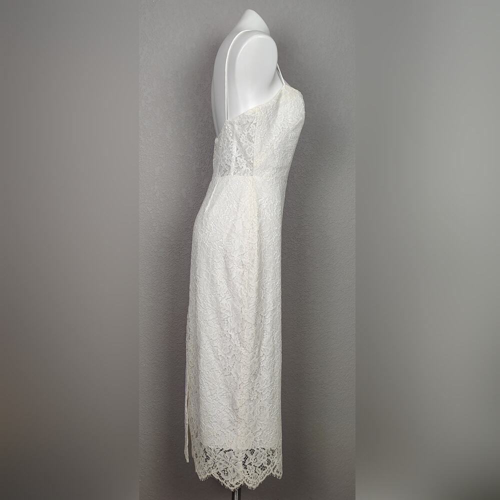 NEW Jenny Yoo Harley Dress Ivory Lace Boned Bodice Bridal Gown Size 8 - Picture 6 of 16